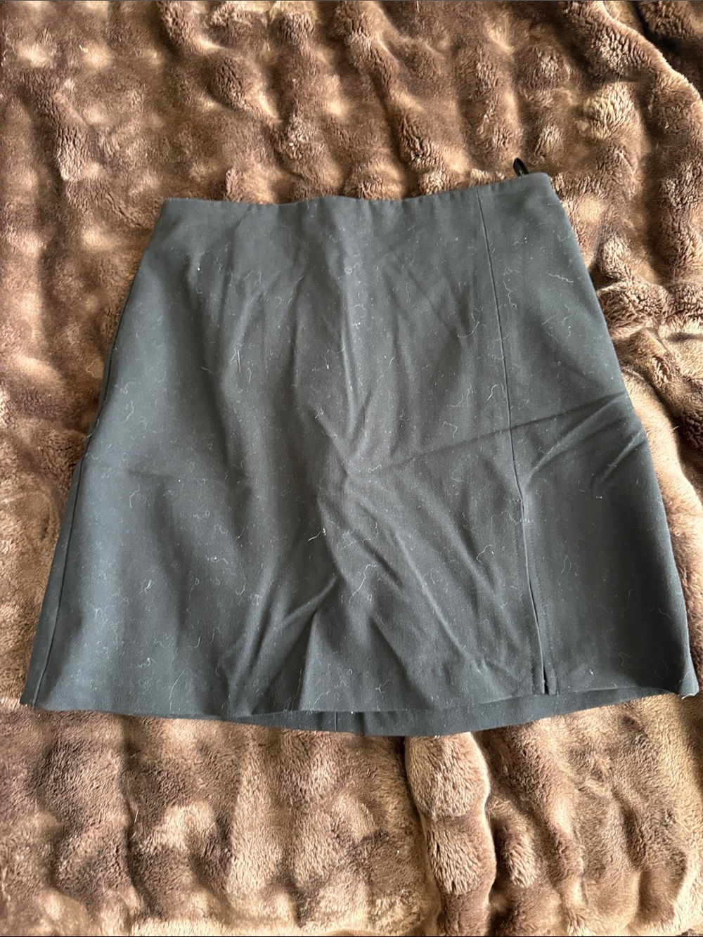 Sunday Best Black Mini Skirt